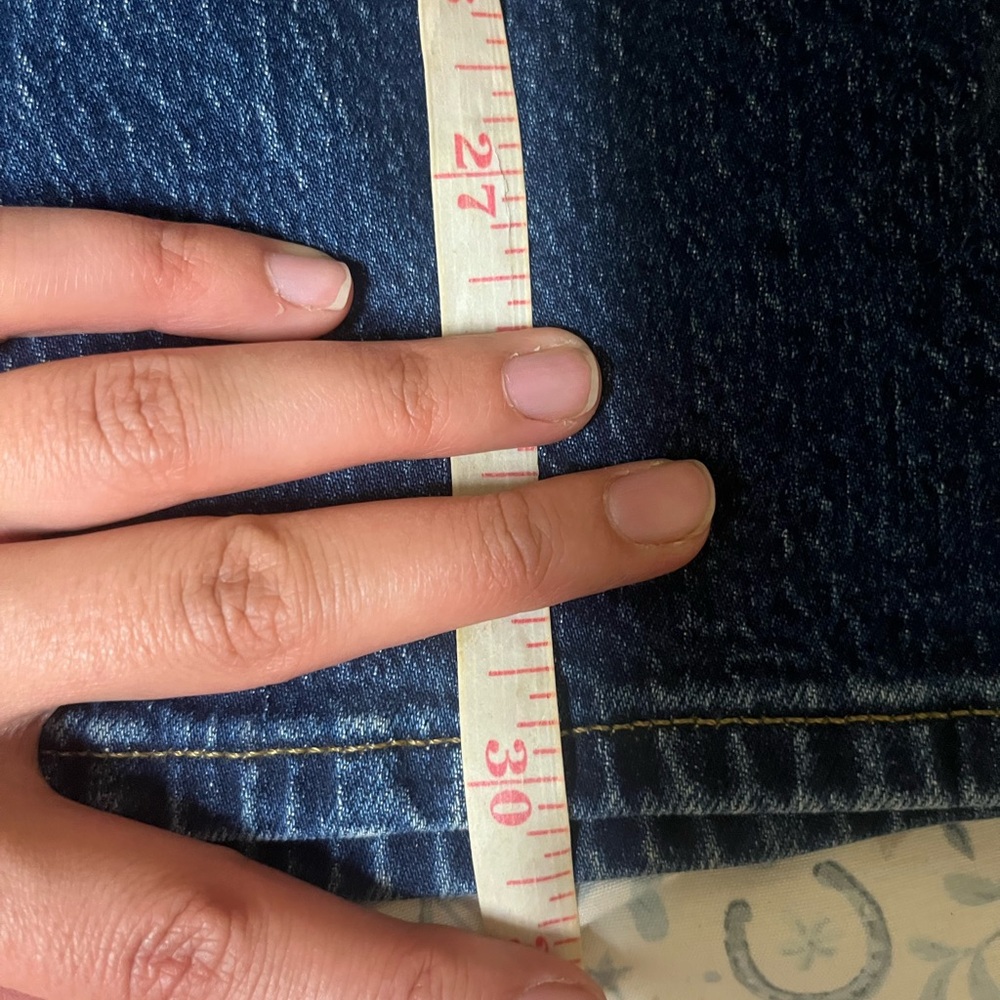 Jcrew Dark Wash Wide Leg Jeans - Picture 5 of 5